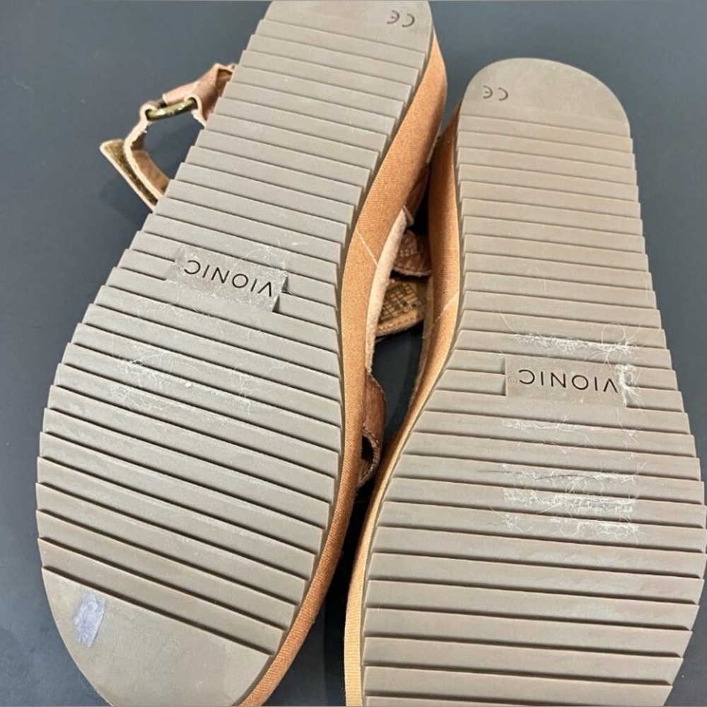 Women's Vionic Adjustable Leather Strap Sandal Si… - image 7